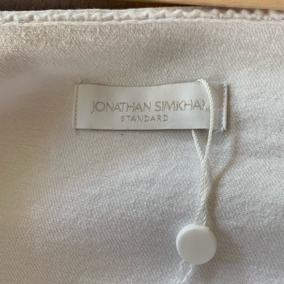 JONATHAN SIMKHAI STANDARD Poppy Puff-Sleeve Denim Mini Dress - Picture 11 of 13